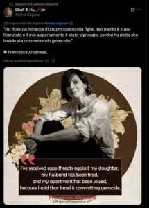 Albanese_vittima_sionismo